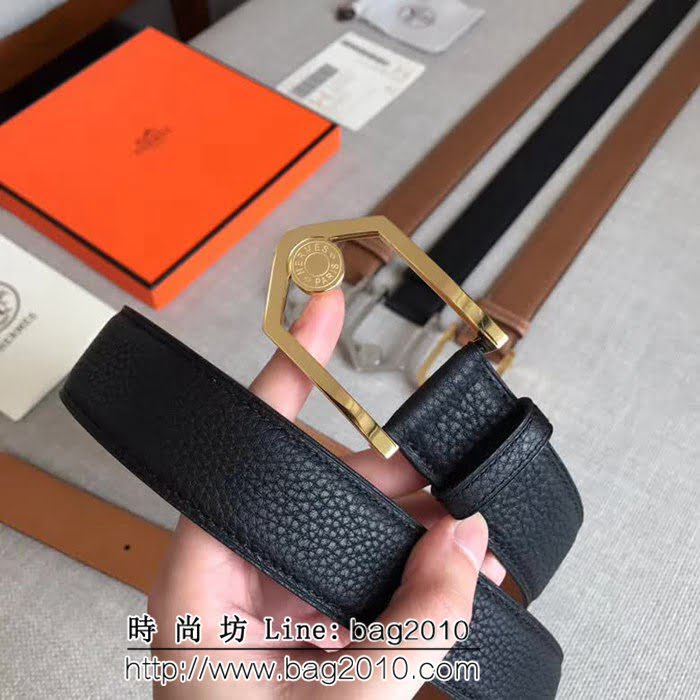 愛馬仕HERMES 2.0升級版 Hermes-LICOL BELT 官網同步 原版皮高端男士皮帶 HHG1534